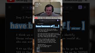 It is always whitespace #programming #coding #developerlife #adventofcode