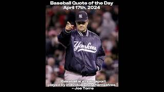 Baseball Quote of the Day (April 17th, 2024)