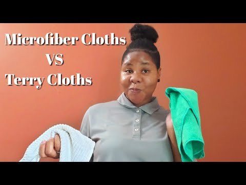 What's the Difference between Microfiber Cloths and Terry Cloths