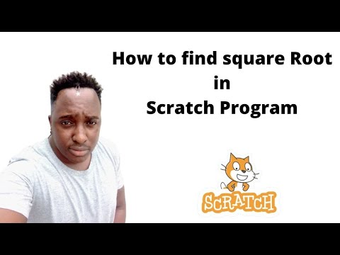 How To Find Square root of a given number using Scratch program