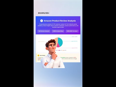 Crawling and Analyzing Amazon Reviews with Capalyze — Automate Insights Using Natural Language