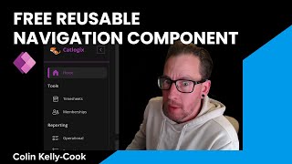 Free Reusable Navigation Component For Canvas Apps