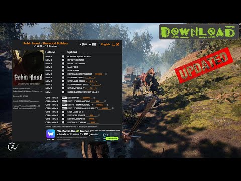 Trainer updated for Robin Hood Sherwood | Cheating tools
