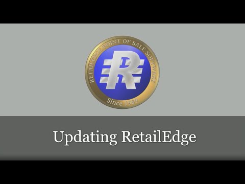 How to Update RetailEdge