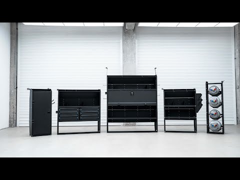 Outfit Your Work Van the Right Way | MELIPRON Van Shelving Storage System