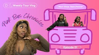 PINK BUS CHRONICLES EP1 - WEEKLY TOUR VLOG