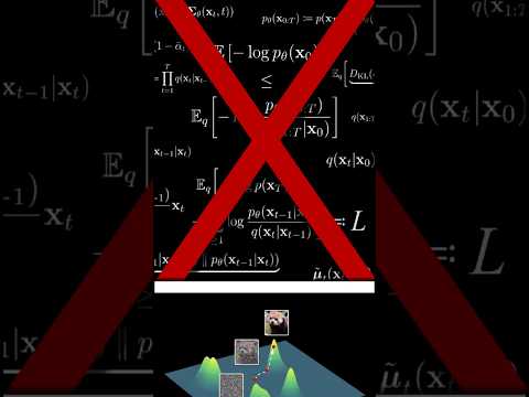 Stop learning #diffusion models the hard way #generativeai