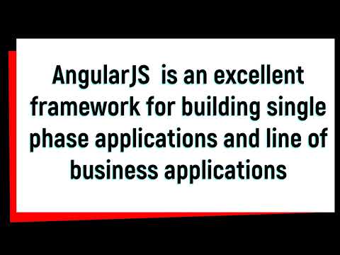 What is AngularJs (Tutorial 1)