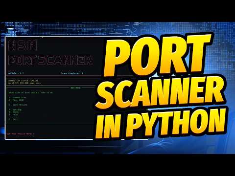 Python nmap Port Scanner! ( BETTER THEN NMAP)