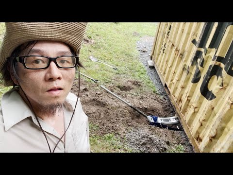 Episode 37 : Putting on a New Shirt . Leveling of Storage Container Complete
