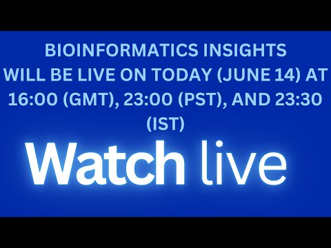 Announcement for a Live session
