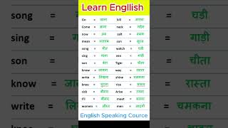 Spoken English word meaning in hindi ||#spoken #word_meaning #shorts #short #yt20