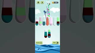 Level 19 #braingame #brainrushthinkingpuzzlegame #games #level #logicgame water sort color puzzle