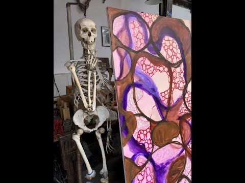Patreon behind the scenes paintings, cells, goddess culture