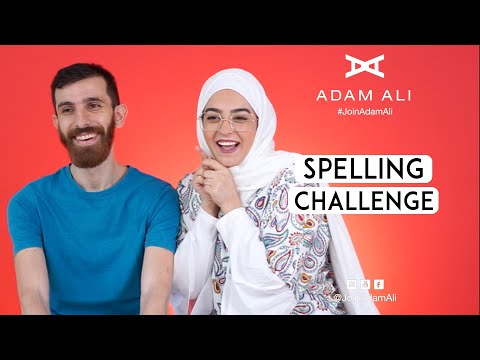 ADAM ALI VS NADINE SPELLING CHALLENGE