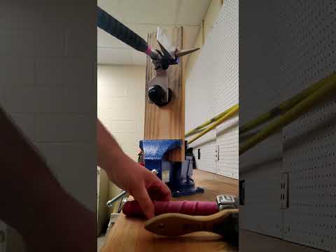 Door knob removal. Through the lock.
