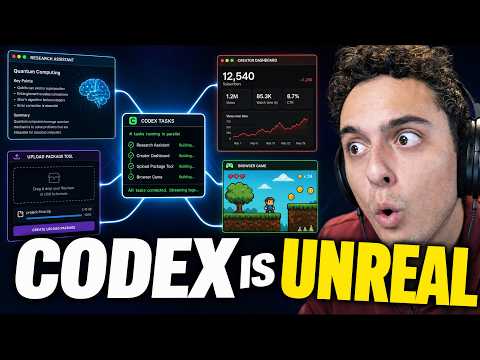 I Let Codex Build 4 Apps At Once... This Got Wild