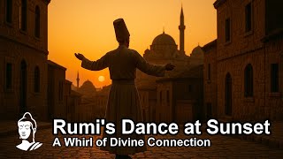 Rumi's Dance at Sunset: A Whirl of Divine Connection