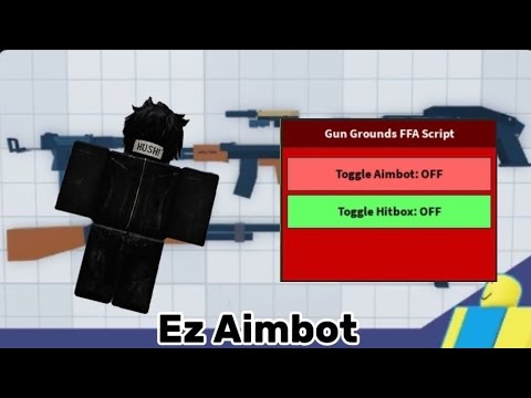Roblox [FPS] Gun Grounds FFA Script - Aimbot, hitbox (NO KEY!!!!) Script İn Comments📜
