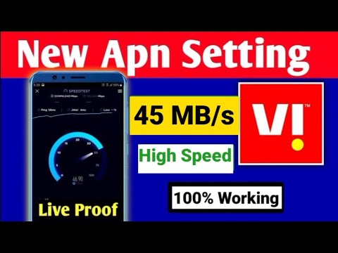 VI APN Settings For Fast Internet I VI Network Problem I How To Increase VI Speed Vodafone APN 2022