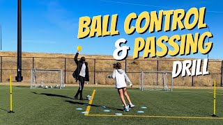Mastering Precision: Advanced Soccer Drill for Seamless Passing and Ball Control!