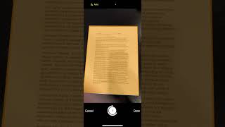 How to use Genius Scan App to Quickly make PDFs