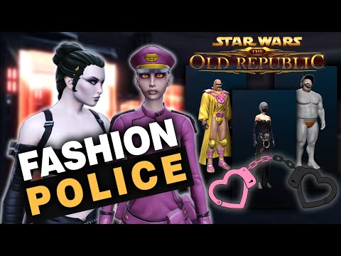 SWTOR Fashion Police: Reviewing and Roasting the Outfits of Players