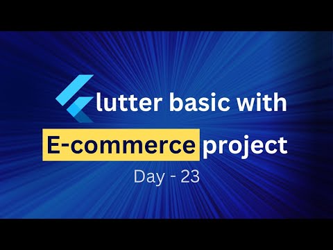 Flutter Basic with E-commerce project - Day 23 || Search system implement