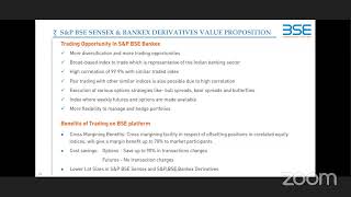 Webinar on Re-launch of S&P BSE SENSEX and BANKEX Derivatives Contracts with Friday expiry