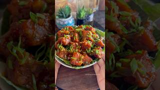 Non-fried Manchurian #recipeshorts #shorts #viralshort