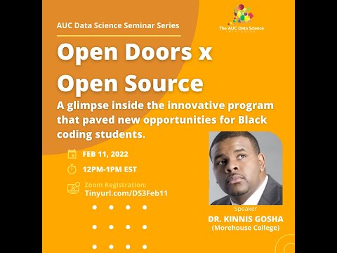 DS^3: Open Doors x Open Source