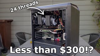 Less than $300 Dual Xeon Build?! 300 FPS INCOMING!!