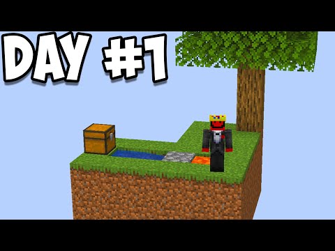 Minecraft Skyblock in a Nutshell