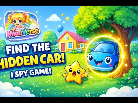 Find the Hidden Car! 🚗 | I Spy Cars Game for Kids | Fun Learning Video