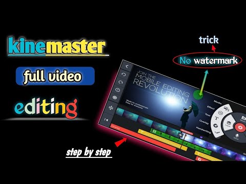 kinemaster video editing tutorial in hindi | How to video editing in kinemaster 2024