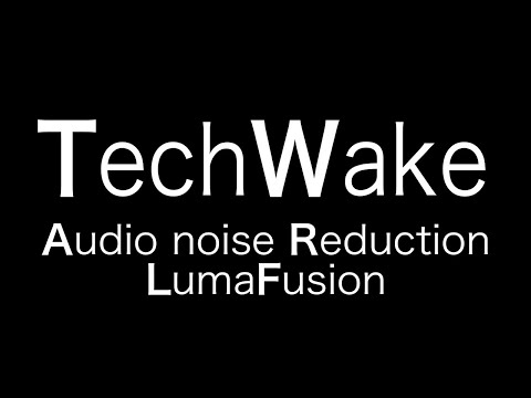 LumaFusion audio noise reduction with Brusfri