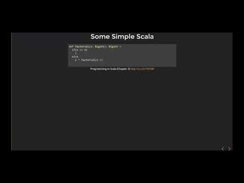 Marc Saegesser presents Why Scala?