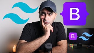 تطوير المواقع الإلكترونية للمبتدئين - الحلقة 12 : Bootstrap vs. Tailwind (CSS 7)