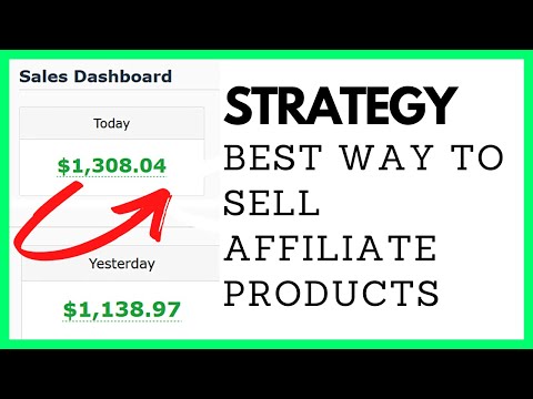 Best Way To Sell Affiliate Products Online As An Affiliate Marketing Beginner