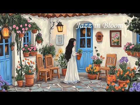 Jazz at the Quiet Cottage Garden 🏡 |  Peaceful Ambience for Work, Study & Inner Peace