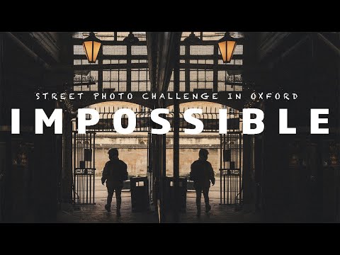 An IMPOSSIBLE 10-Shot Photo Challenge in Oxford