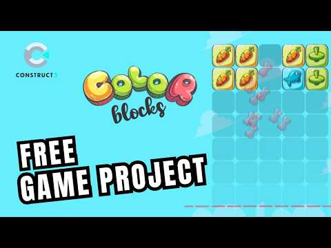 #6 Download Free Game Source Code | Construct 3 | HTML5 | How to make games