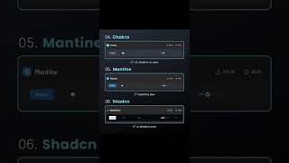 UI Components #coding #javascriptframework #nextjs13 #nextjs #fullstackjavascript #python#javascript