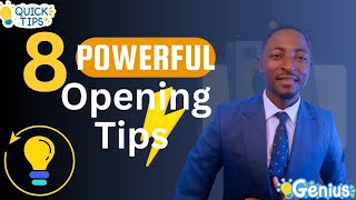 8 Ways to Start a Presentation |Full Practical Online Session | Oliver Nshom