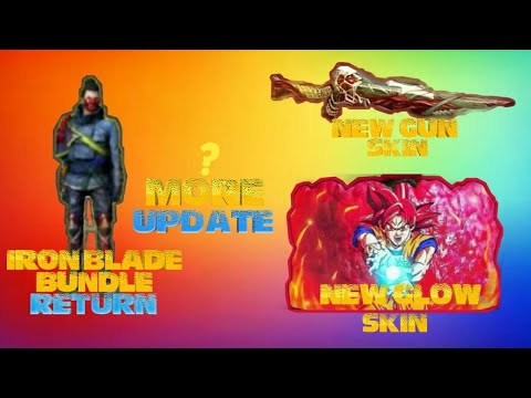 NEW GLOW WALL 😲// IRON BLADE BUNDLE RETURN // NEW M10 SKIN // GARENA FREE FIRE PAKISTAN