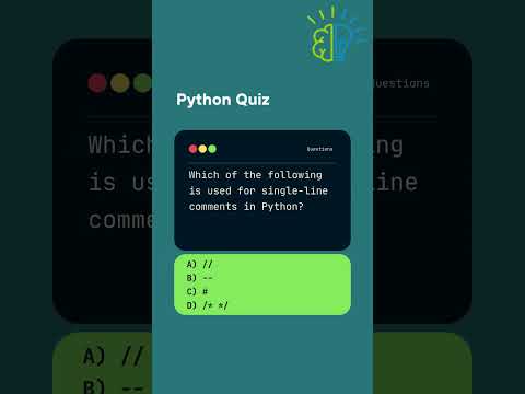 Python Programming Quiz #technology