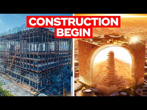 $50 Billion Saudi Arabia's Mukaab Project Underway