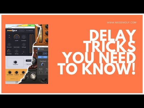 My 3 FAVOURITE ways of using DELAY! - ABLETON LIVE 10
