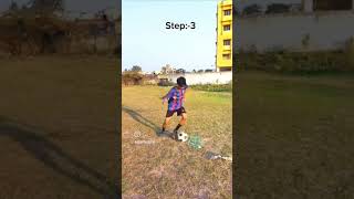 Easy Match Skills for beginners ✅⚽ #footballskillschallenge #footballskills #skills