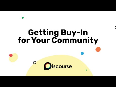 Get leadership buy-in for your community | Webinar | Discourse